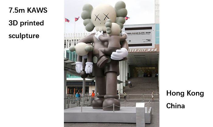 3D Printed KAWS Sculpture