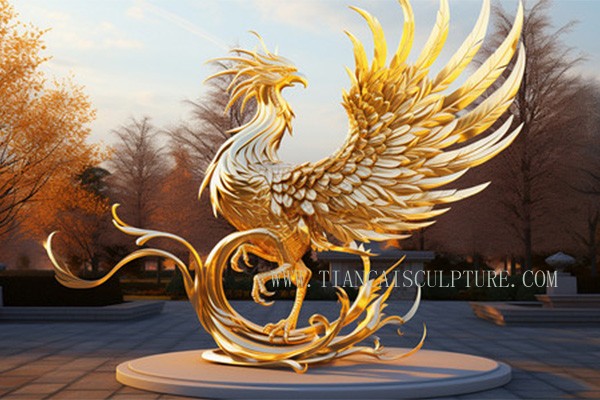 Phoenix Sculpture